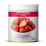 Freeze Dried Strawberries, 100% Preservative Free, No Added Sugar. All Natural Full Flavor Strawberry in a #10 Can