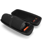 ProCase EVA Hard Case for JBL Charge 5 Charge 4, Shockproof Travel Storage Carrying Pouch Protective Bag for JBL Charge 5 Charge 4 Waterproof Wireless Speaker -Black