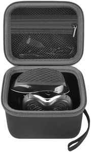 Head Shaver Case Compatible with Remington/for Freedom Grooming/for Skull Shaver/for Wyklaus/for AidallsWellup Electric Shaver, Electric Razor for Men Carrying Holder with Mesh Pocket (Box Only）