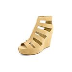 BCBGeneration Women Torrez Tan Wedge Sandals 8 M US