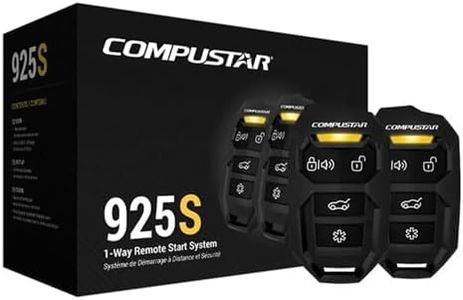 Compustar CS925S 4-Button 1 Way Remote Start System (up to 1500' Range)