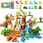 Magnetic Blocks - 110PCS Build Mine Magnet World Set, Magnetic Building Blocks Cubes for Kids Age 3-4, 5 6 7 8 9 10, Christmas STEM Sensory Toy for Toddlers, Classroom Must Haves Construction Game