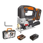 WORX Cordless Jigsaw, Black, 41 x 12.5 x 25.1 cm