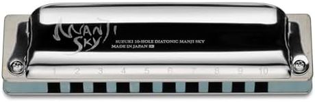 Suzuki Manji Sky 10-Hole Diatonic Harmonica Key of C