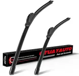 OTUAYAUTO Premium Windshield Wiper Blades - Replacement for Toyota Camry 2007-2011, Hyundai Sonata 2006-2010 - Precision Fit, All-Weather, J/U Hook Front Window Wiper Blades - 24"+20" (Pack of 2)
