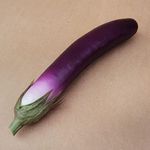 CLUB BOLLYWOOD® Realistic Fake Eggplant Artificial Decorative Vegetable Kitchen Decor|Home & Garden | Home D?©cor | Decorative Fruit & Vegetables|PackageIncludes: 1pc Artificial Eggplant