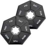 Sibba 7 Day Pill Organizer, 2Pcs Me