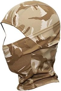 WTACTFUL Camouflage Balaclava Face Mask Hood Ninja Outdoor Cycling Motorcycle Hunting Hiking Gear Wind Dust Sun UV Breathable Full Face Mask SP-05