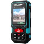 MiLESEEY 330Ft Laser Measurement Tool with Digital Viewfinder, Up to 2mm Accuracy, 4X Adjustable Zoom Camera, App Connected, P2P Technology Laser Distance Meter for Large Outdoor Projects (S7 Pro)