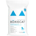 Boxie® Unscented 30 Day Natural Odor Control Cat Litter, 40lb Clumping Clay Kitty Litter