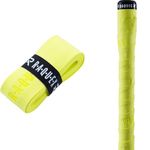 Raquex Chamois Hockey Stick Grip Tape – Hockey Chamois Grip - Super Grippy Shammy, Soft & Absorbent – Ice & Field Hockey Tape White or Yellow (Yellow, 1 Grip)