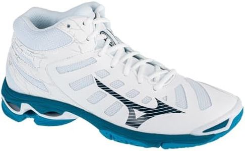 Mizuno, Scarpe da pallavolo Uomo, Bianco, 44 EU