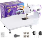 JAXHOM Sewing Machine For Home Tailoring I Silai Machine With Table Set I Stitching Machine For Home Use With Foot Pedal, Adapter And Inbuilt Focus Light (SewingMachine+Table)