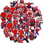 Spider-Man Stickers,35 PCS Superhero Graffiti Vinyl Waterproof Decals for Water Bottles Computer Bicycle Skateboard Luggage Phone Pad Laptop Kids Teens Stickers Pack