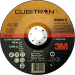 3M™ Cubitron™II Depressed Centre Grinding Wheel, Type 27, 125 mm x 7 mm x 22.2 mm, 1 Wheel / Box