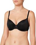 Chantelle DE Women's Orangerie T-Shirt Bra, Black (Schwarz 11), (Size: 75C)