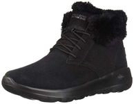 Skechers Women's On the Go Joy Boot, Black, 7 M US