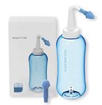 BowieMall Neti Pot 500 ML Sinus Rinse Bottle Nose Wash Cleaner Pressure Rinse Nasal Irrigation for Adult & Kid BPA Free