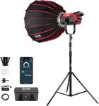 GVM 200W LED Video Light with Softbox, PRO SD200B Photography Lighting Kit with Bluetooth Mesh Network/DMX Control, 2700K-6800K Studio Light Continuous Lighting Kit, 45400lux/1m, 12 Scene Effects