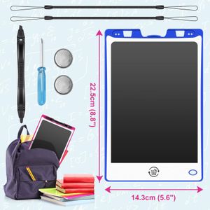 HAKOFS 8.8" LCD Writing Tablet 2-Pack – Digital Drawing Pad Set