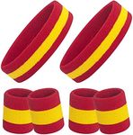 ONUPGO 6 Pieces Sweatbands Set - He