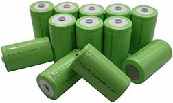 H-ANT D10000mAh NI-MH 1.2V Rechargeable Batteries High Capacity Performance,Rechargeable Type D Batteries Pack of 12