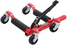 VOLTZ 12" Hydraulic Wheel Dolly 1500 lbs (680 kg) Car Skates Vehicle Positioning Hydraulic Tire Jack Truck Rv Trailer Jack/Dolly Ratcheting Foot Pedal