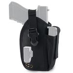 MCCC Concealed Carry OWB Holster for Pistols with Light or Laser, Universal Fit - Right Hand