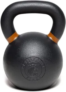 Kettlebell Kings | Powder Coated Kettlebells Weight 60LB | Hand weights Workout Gym Equipment & Strength training sets for Women & Men | Weights set for Home Gym (5-90LB)