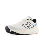 New Balance Men's Fresh Foam X 1080 V13 Running Shoe, White/Black/Coastal Blue, 12