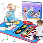 2-in-1 Musical Mat Toys for 1 2 3 4