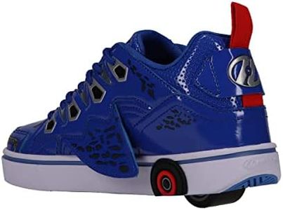 HEELYS Boy's Hot Wheels Tracer (Little Big Kid/Adult) Heel Shoe, Blue, 6 US Big Kid