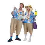 Fun World Unisex-Adults Tacky Tourist, Multi, Standard