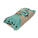 Sweet Goodbye Cocoon® - Eco-Friendly Pet Burial & Cremation Ceremony Kit (Premium Wool) - Casket for Dogs and Cats – Size for Every Breed (Choose Size & Color) (Small, Aqua)