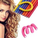 Osceola Foam Roller Heatless Hair Curler Curls Roller Tools Coiled Curls Overnight Curls Hair Curlers Without Heat Curl Sponge Foam Roller Thin Rollers - 6 pc, Multi.