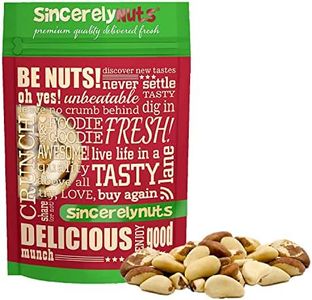 Sincerely Nuts Raw No Shell Brazil Nut, 5lb - Fresh Whole Unsalted Brazilian Nuts - Healthy, Kosher, Vegan & Gluten Free Gourmet Snack Food - All Natural Keto/Paleo Friendly Weight Loss Treat