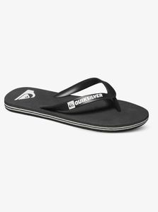 Quiksilver Molokai Youth, Sandalia Hombre, Negro (Black/Black/White Xkkw), 38 EU