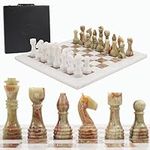 Radicaln Marble Chess Set with Stor