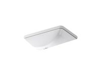 KOHLER K-2214-0 Ladena Under-Mount Bathroom Sink, White