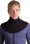 Octave® Mens Neck Warmers : Ultimate Warmth Where You Need it Most [Ex-Large, Black]