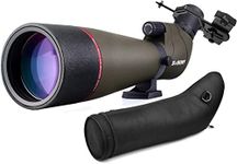 Svbony SV13 20-60x80 Spotting Scope with Smartphone Adapter, Waterproof Porro Prism FMC Optics Angled Telescope Spotting Scopes for Birdwatching, Target Shooting