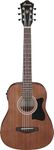 Ibanez Acoustic Guitar Mini Dreadnought with Electronics Open Pore Natural V44MINIE-OPN