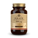 Solgar Folate (as Metafolin®) 400 µg Tablets - Food Supplement, Pack of 100 - For pregnancy and those trying to conceive - Wellbeing for men and women - Vegan