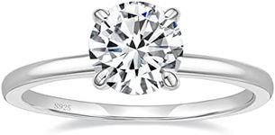 EAMTI 1.5CT 925 Sterling Silver Eng