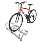VOUNOT 3 Bike Stand Floor or Wall mounted bike rack for garage Bicycle Parking rack Cycle Storage Locking Stand