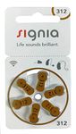 Signia Hearing Aid Battery 312- Pack of 30 Batteries- Hear.com