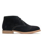 Hush Puppies Women's Bailey Chukka Boot, Black Suede, 6.5 M US
