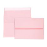 100 Pack A7 Pink Invitation 5x7 Envelopes - Self Seal, Square Flap,Perfect for Baby Shower, 5x7 Cards, Weddings, Birthday, Invitations, Graduation, 5.25 x 7.25 Inches (Pink) [Office Product]