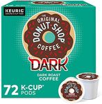 The Original Donut Shop Dark, Keurig Single-Serve K-Cup Pods, Dark Roast Coffee, 72 Count (6 Boxes of 12 Pods)