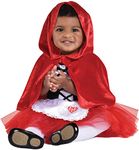 Amscan 8408439 Little Red-12-24 Months | 61cm x 66cm Multicolor | 1 Pc. Costume